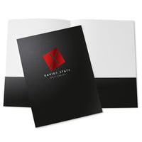 Presentation Folders – 2-Color Foil Stamped